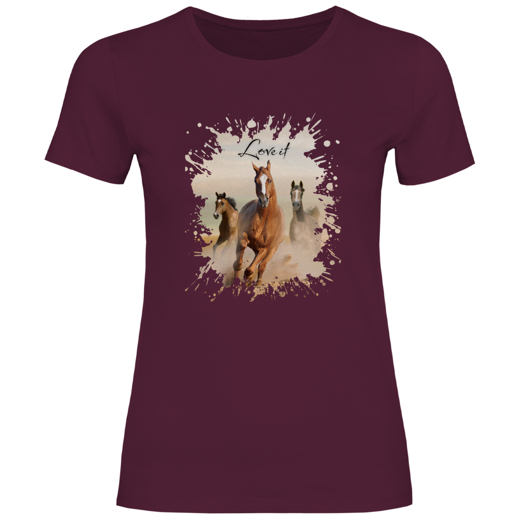 Pferdepower - T-Shirt für Damen