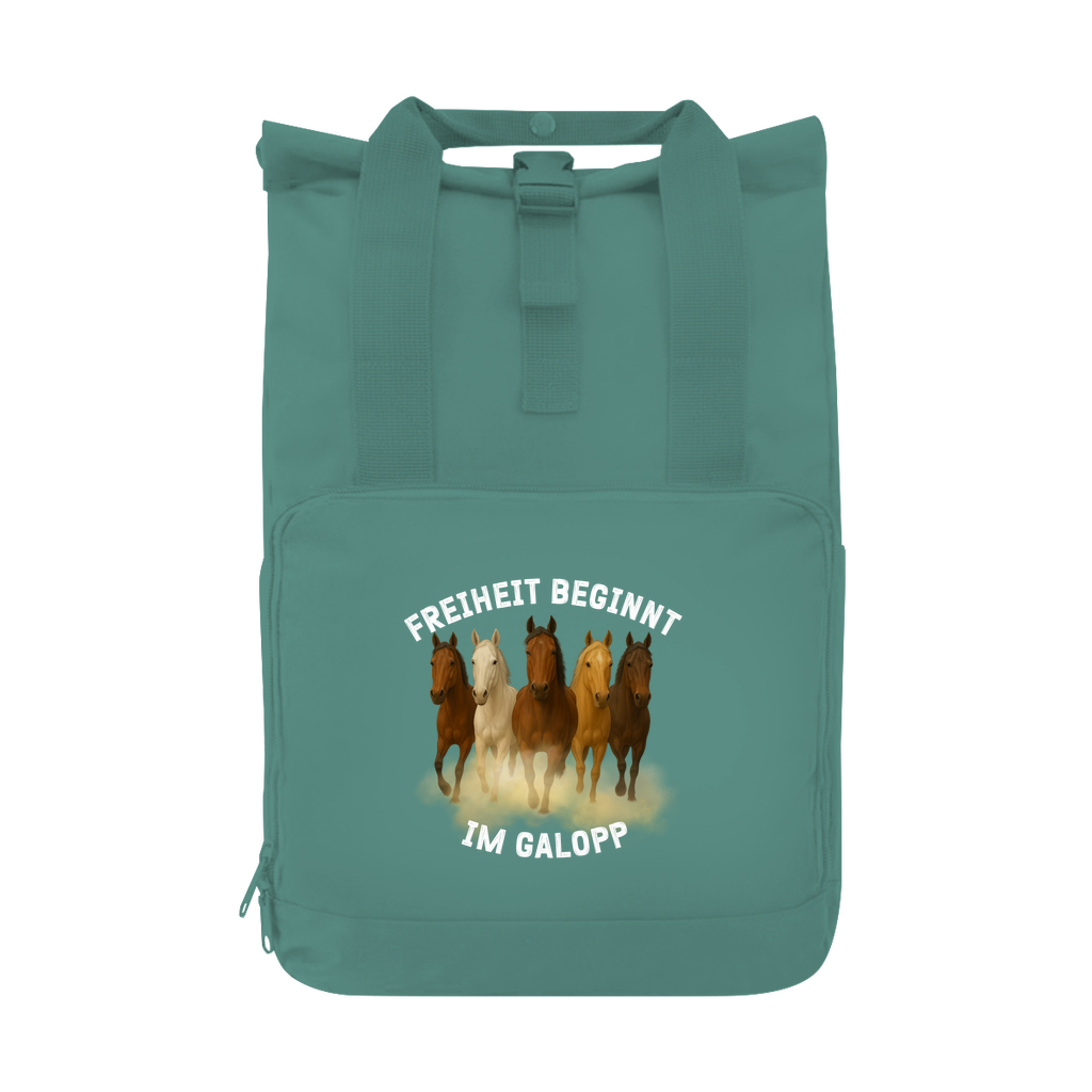 Galopp ist Freiheit - Rucksack