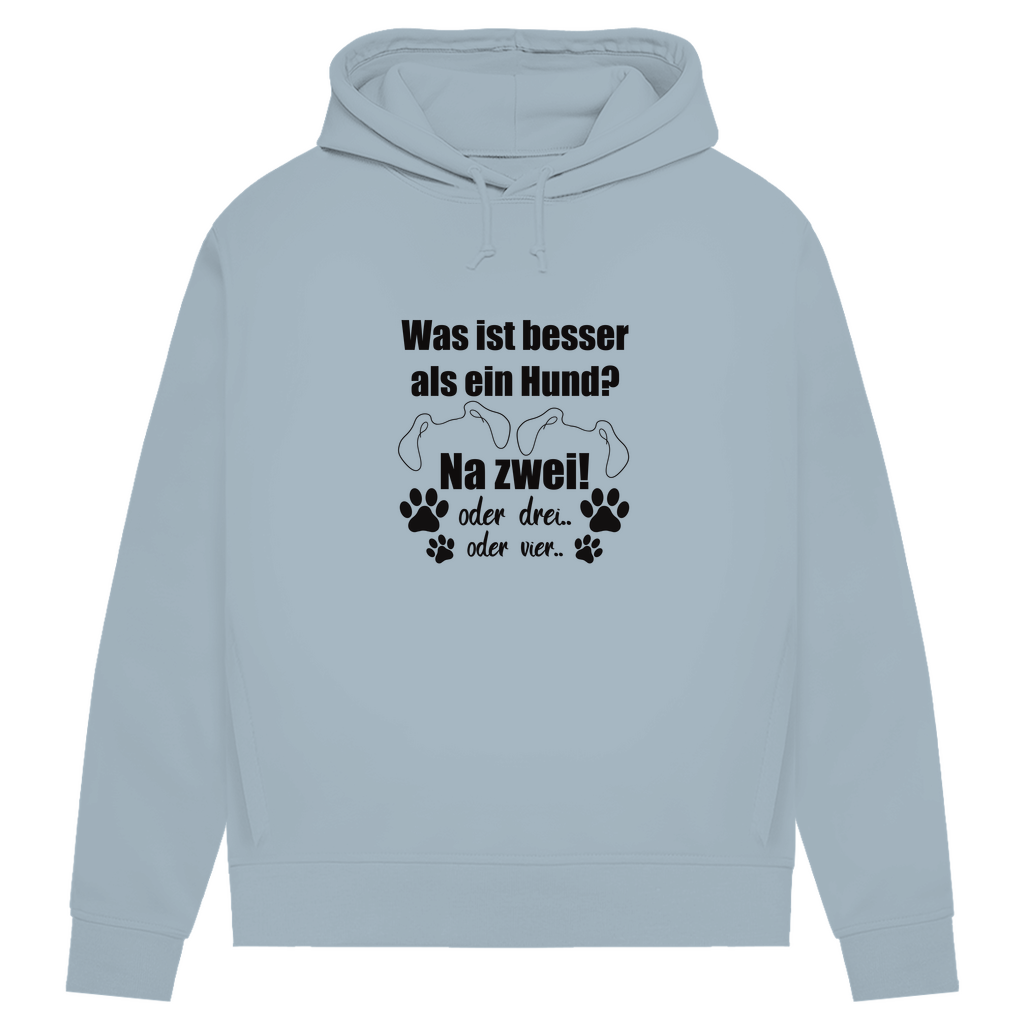 Je Mehr Desto Besser - Bio-Hoodie für Damen