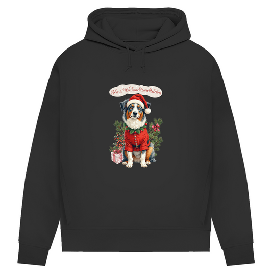 Weihnachtswichteln - Bio-Hoodie für Damen