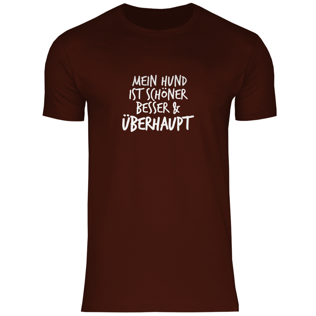 Mein Hund ist Besser - T-Shirt für Herren