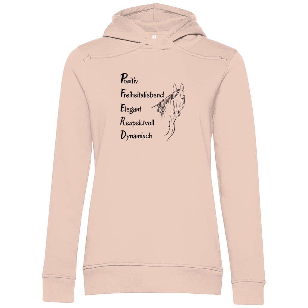 Seelenpferd - Bio-Hoodie für Damen