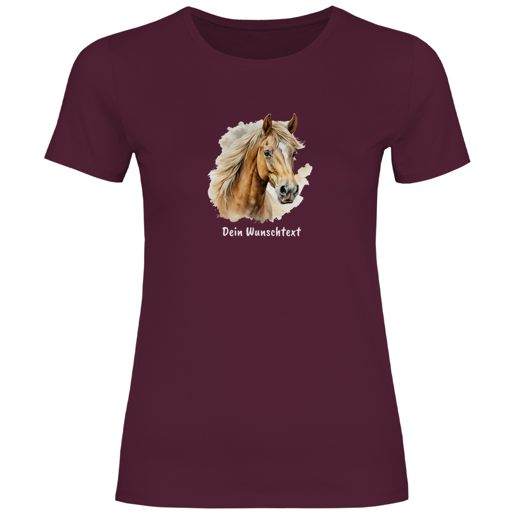 Freiheitsgefühl - T-Shirt für Damen- Dein Wunschtext