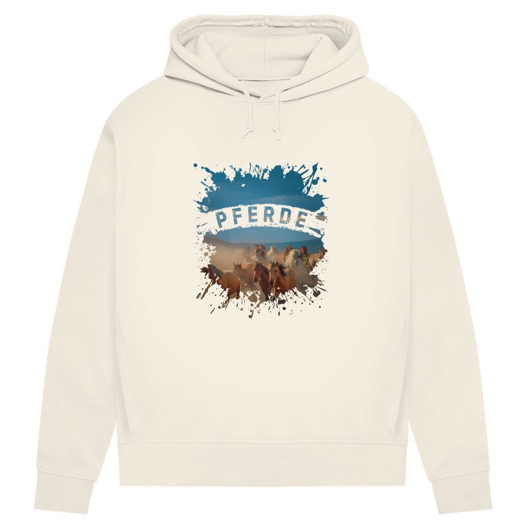 Pferdeliebe - Bio-Hoodie für Damen