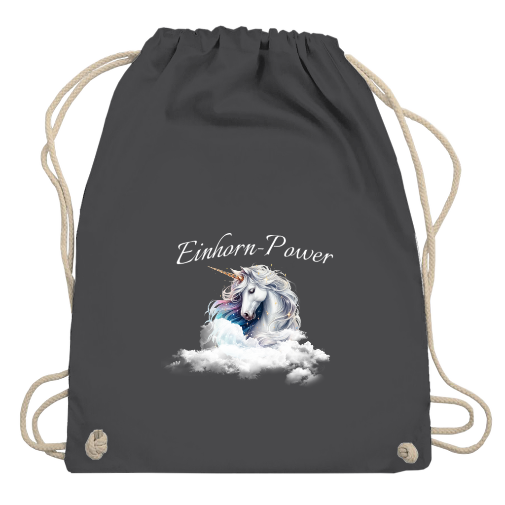 Einhorn Power - Turnbeutel