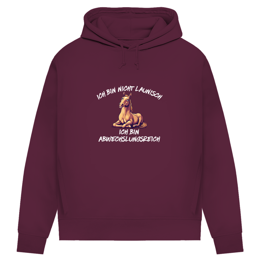 Abwechslungsreich - Bio-Hoodie für Damen