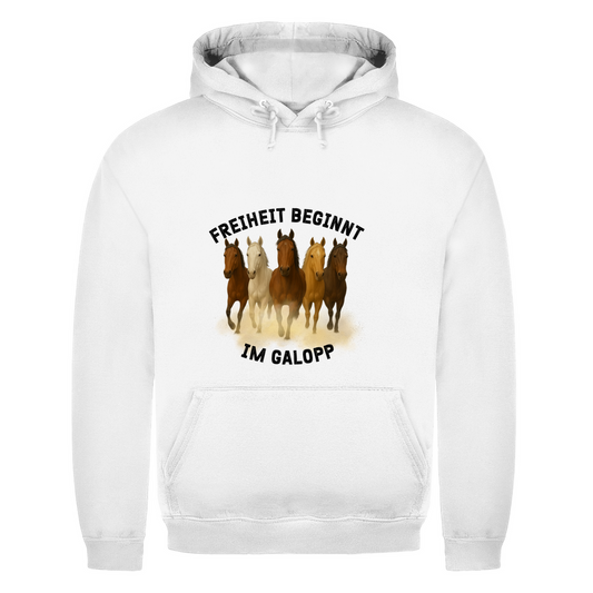 Galopp ist Freiheit - Hoodie Unisex