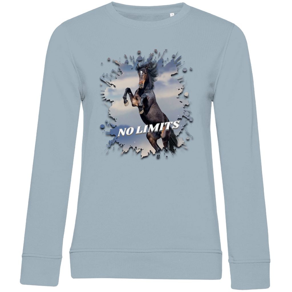 No Limits - Bio-Sweatshirt für Damen
