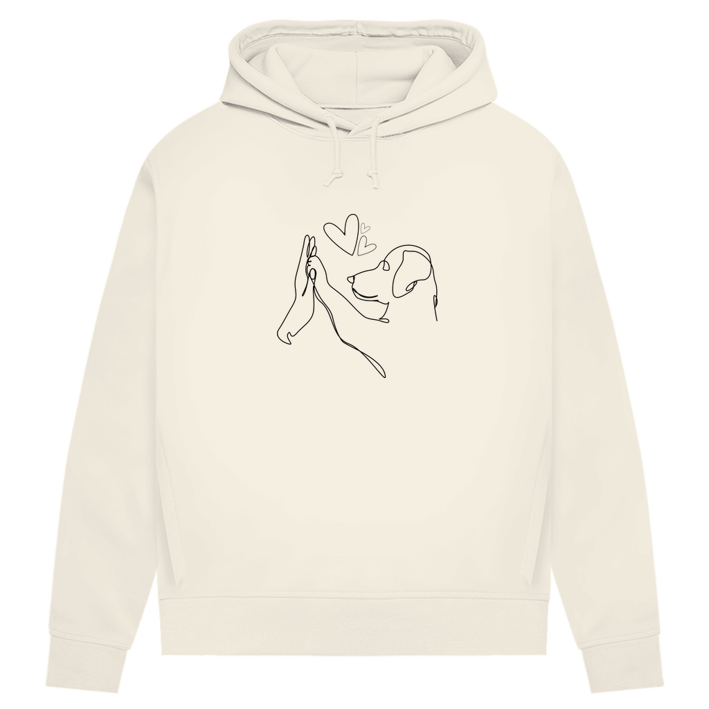 Wahre Liebe- Bio-Hoodie für Damen