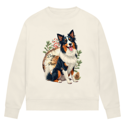 Dogs & Pines - Bio-Sweatshirt für Damen
