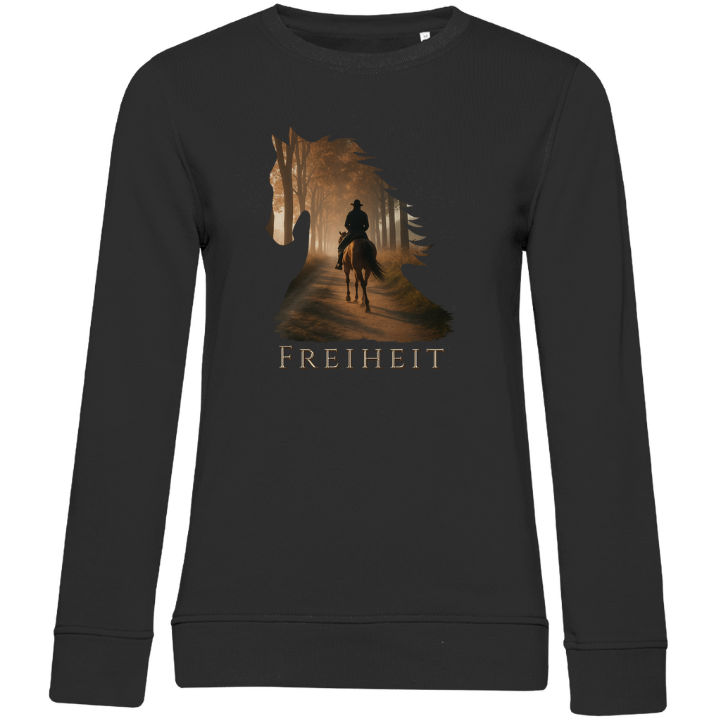 Freiheit - Bio-Sweatshirt für Damen