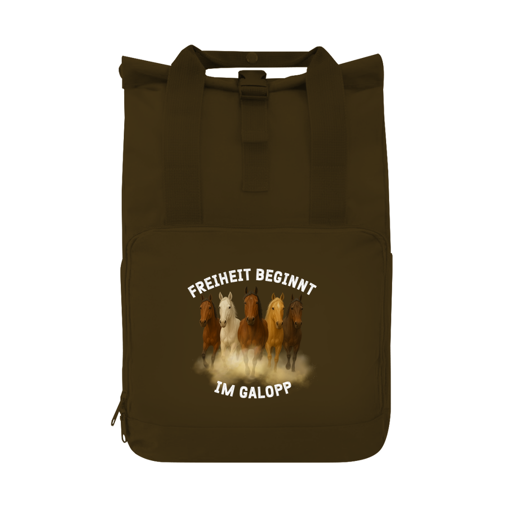 Galopp ist Freiheit - Rucksack