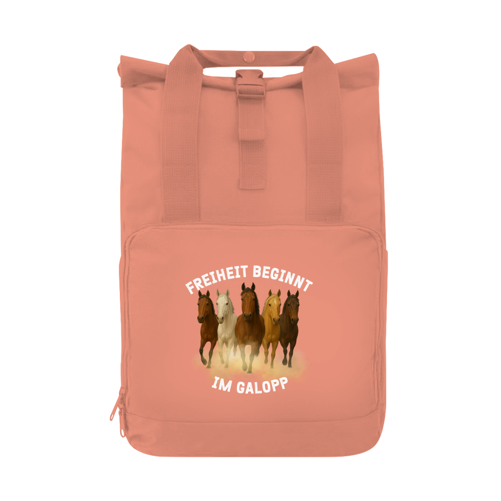 Galopp ist Freiheit - Rucksack