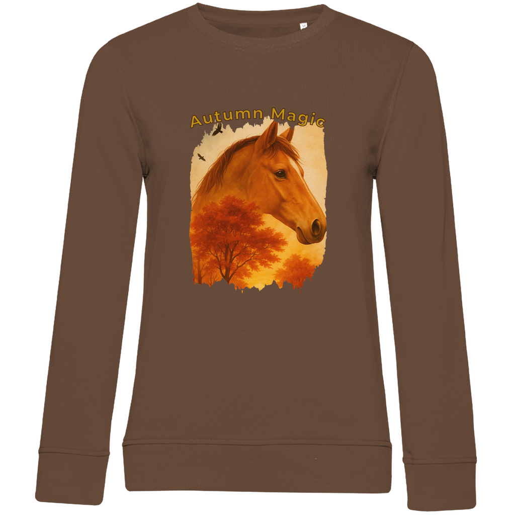 Herbstträume - Bio-Sweatshirt für Damen