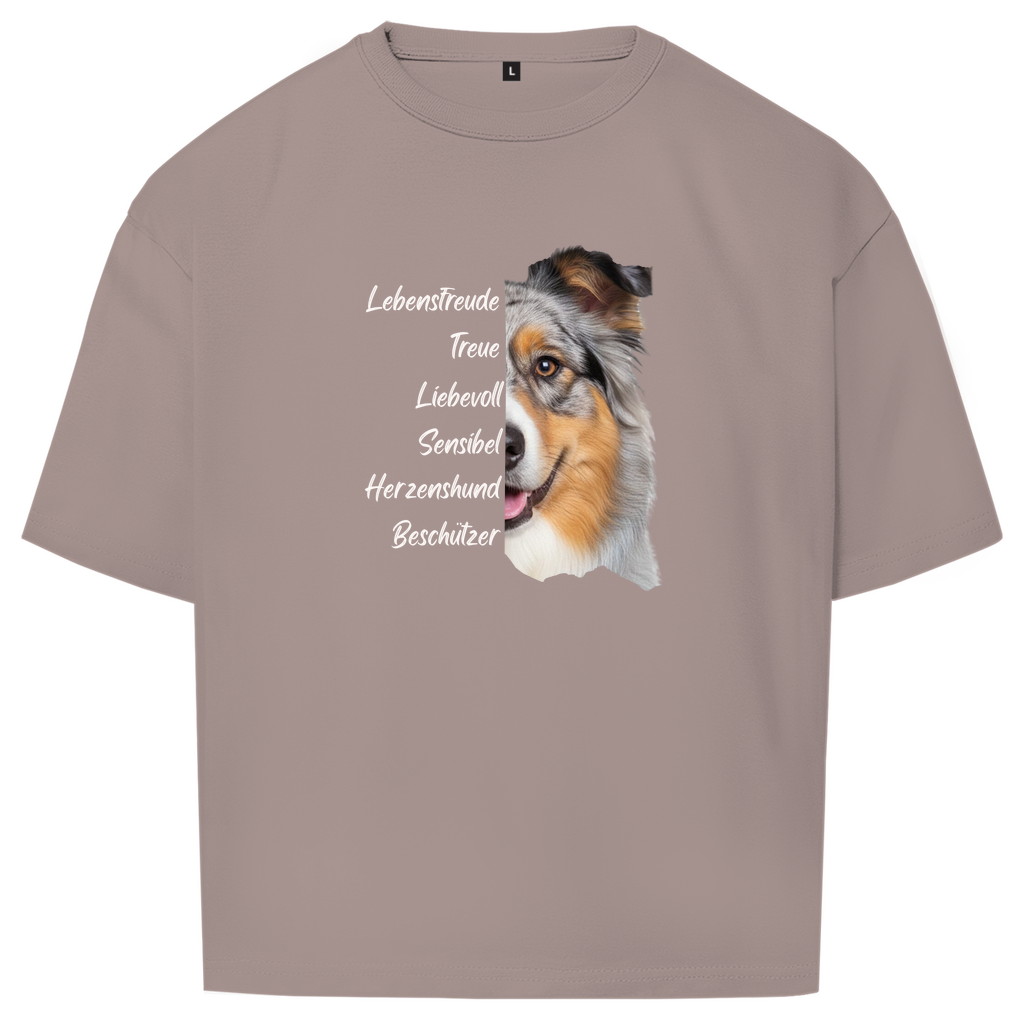 Australian Shepherd - Oversize T-Shirt-Unisex