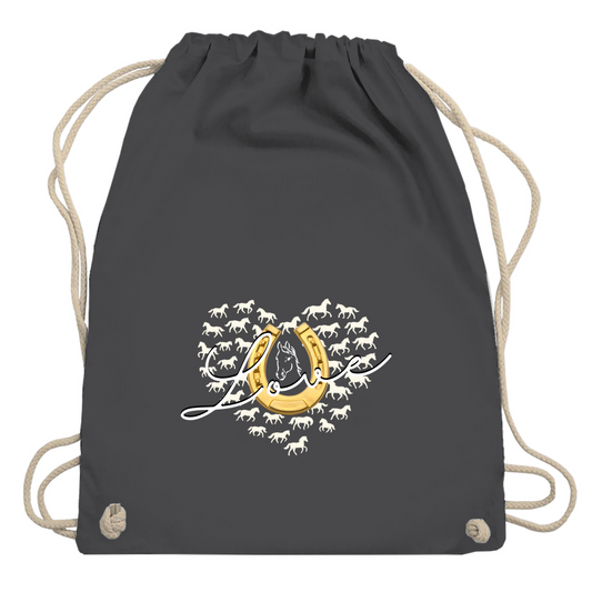 Hufeisenliebe - Turnbeutel