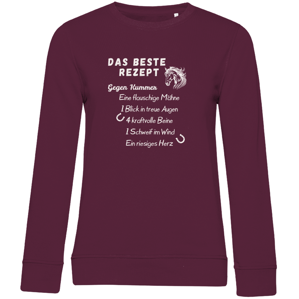 Rezept - Bio-Sweatshirt für Damen