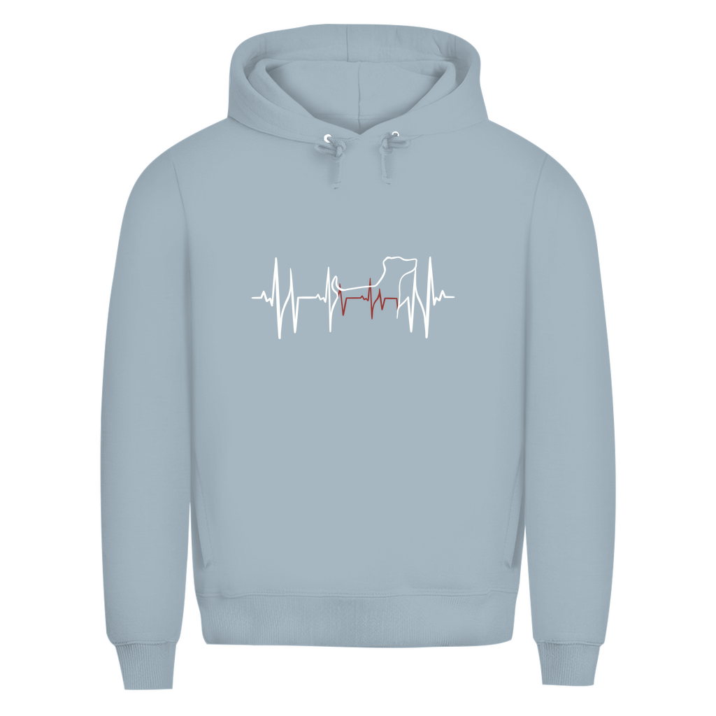 Lebenslinie - Bio-Hoodie für Herren