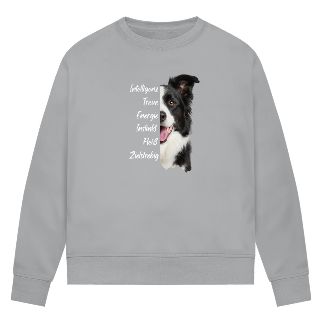 Border Collie - Bio-Sweatshirt für Damen