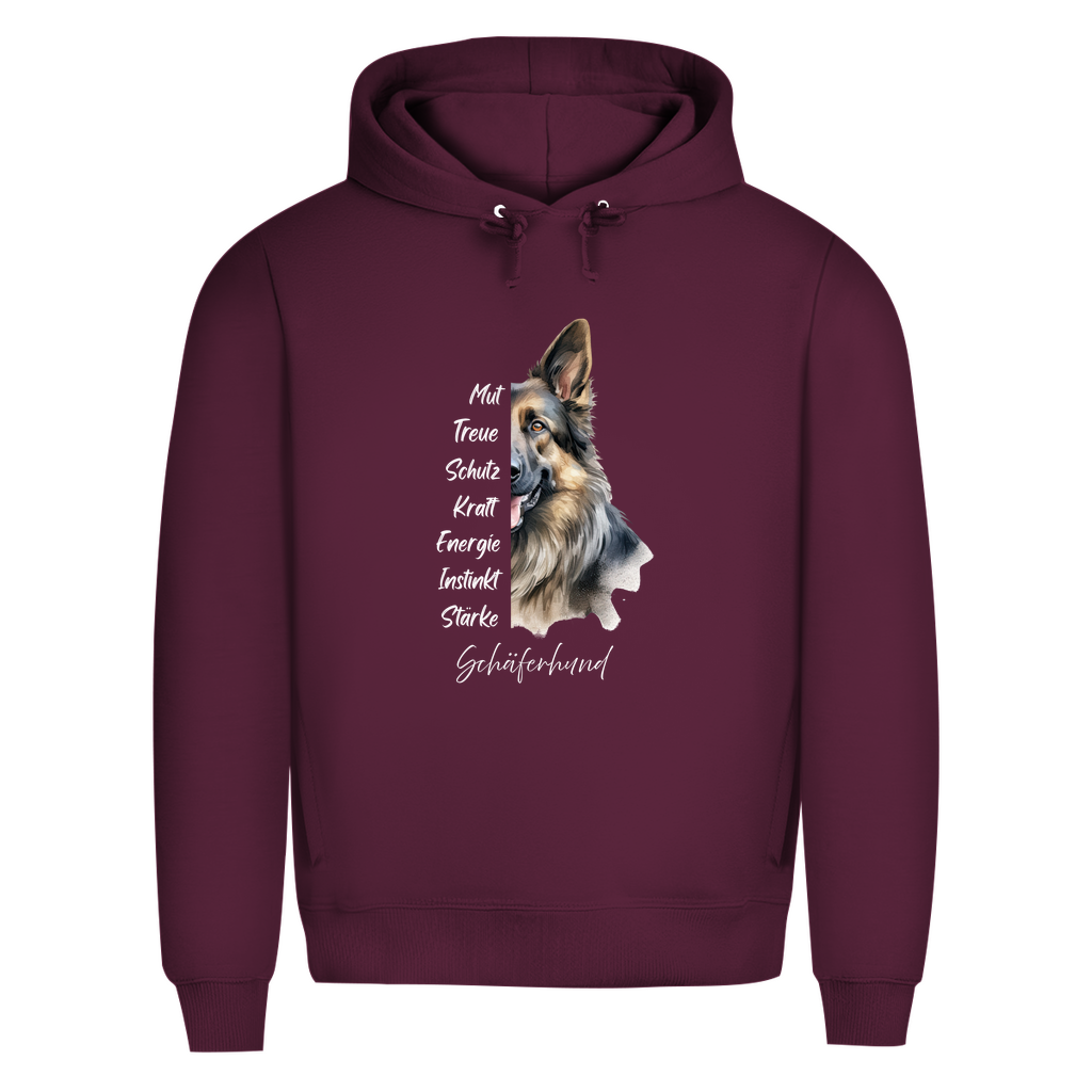 Schäferhund - Bio-Hoodie für Herren