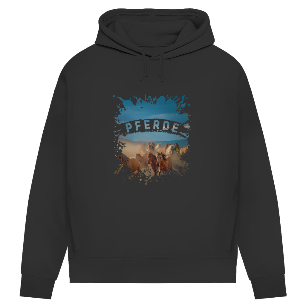 Pferdeliebe - Bio-Hoodie für Damen