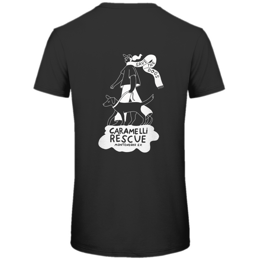 Save the Dogs - T-Shirt für Herren | Caramelli | Beidseitig