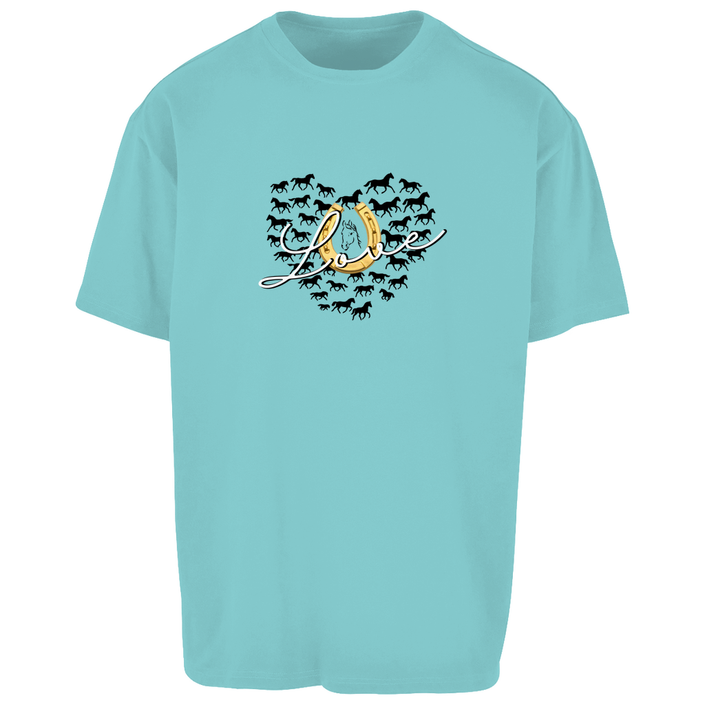 Horse Love - Oversize T-Shirt-Unisex