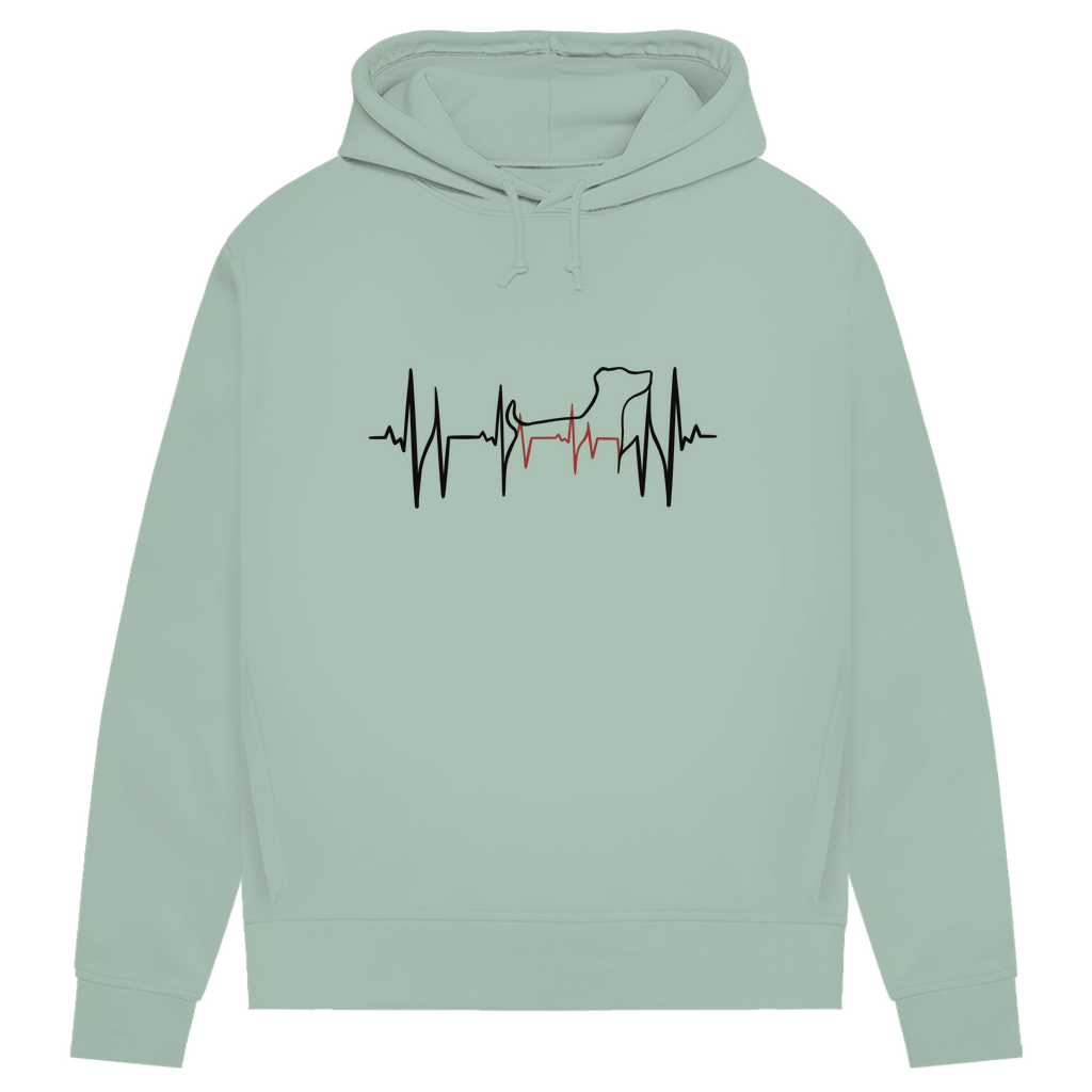 Lebenslinie- Bio-Hoodie für Damen
