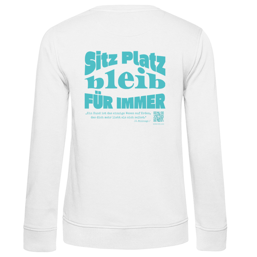 Dog Lover - Bio-Sweatshirt für Damen
