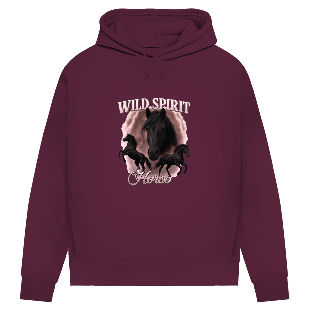 Wild Spirit - Bio-Hoodie für Damen