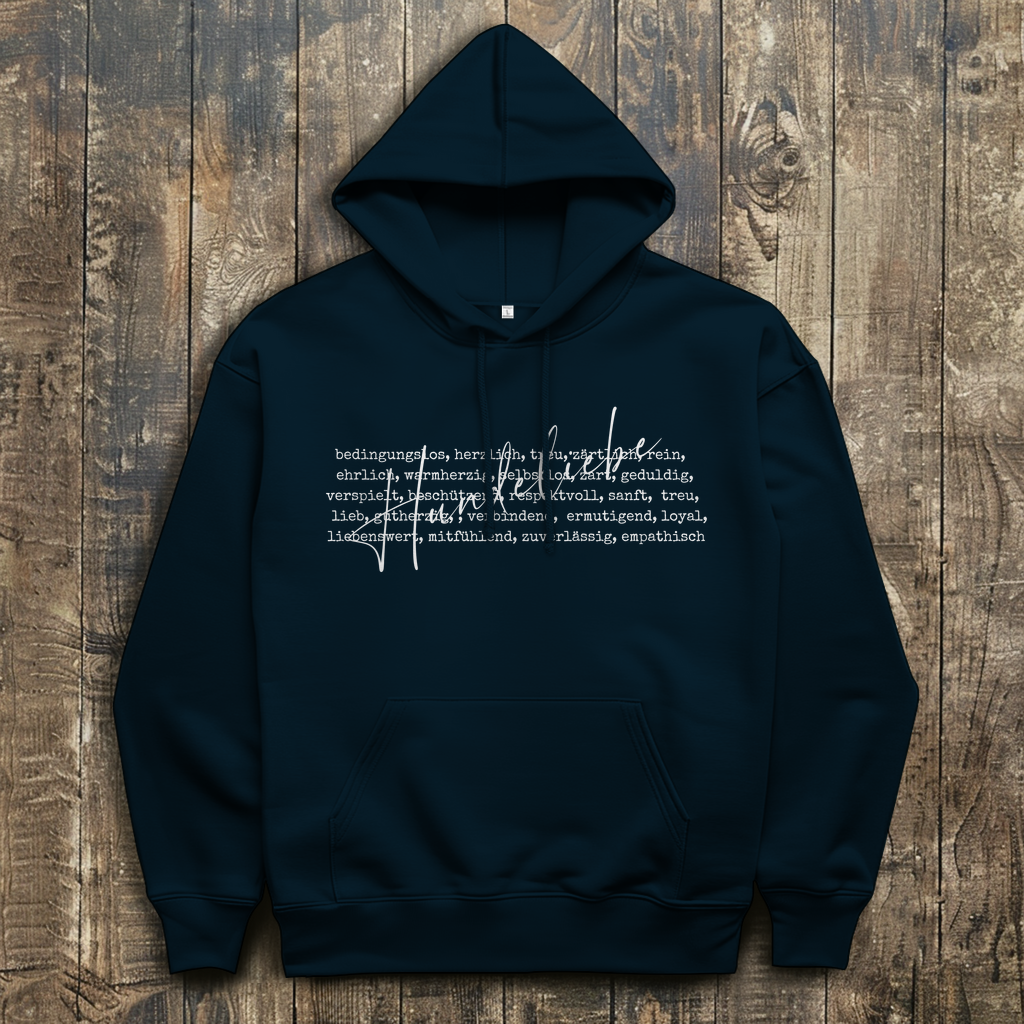Herren Hoodie Hunde Liebe ist...