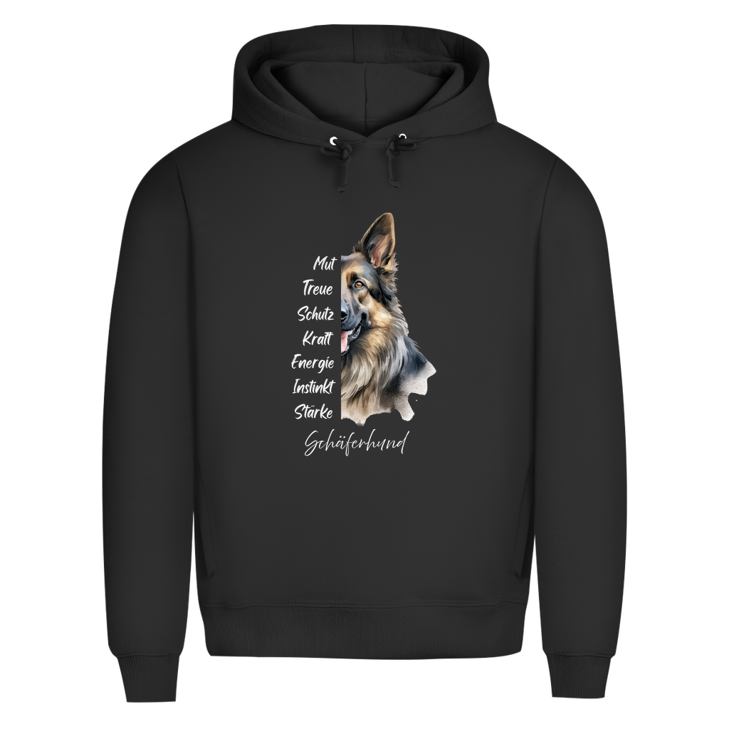 Schäferhund - Bio-Hoodie für Herren