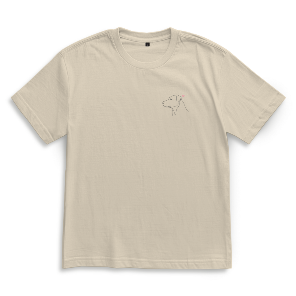 Treues Herz - Oversize T-Shirt-Unisex