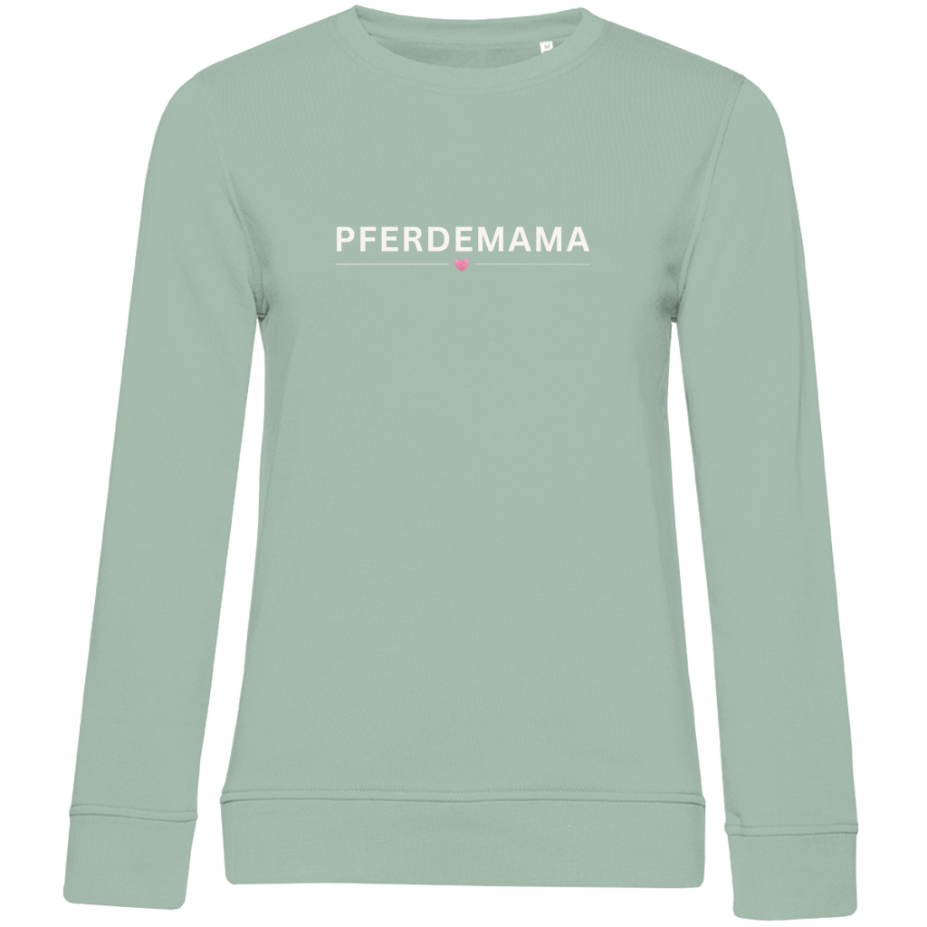 Pferdemama - Bio-Sweatshirt für Damen