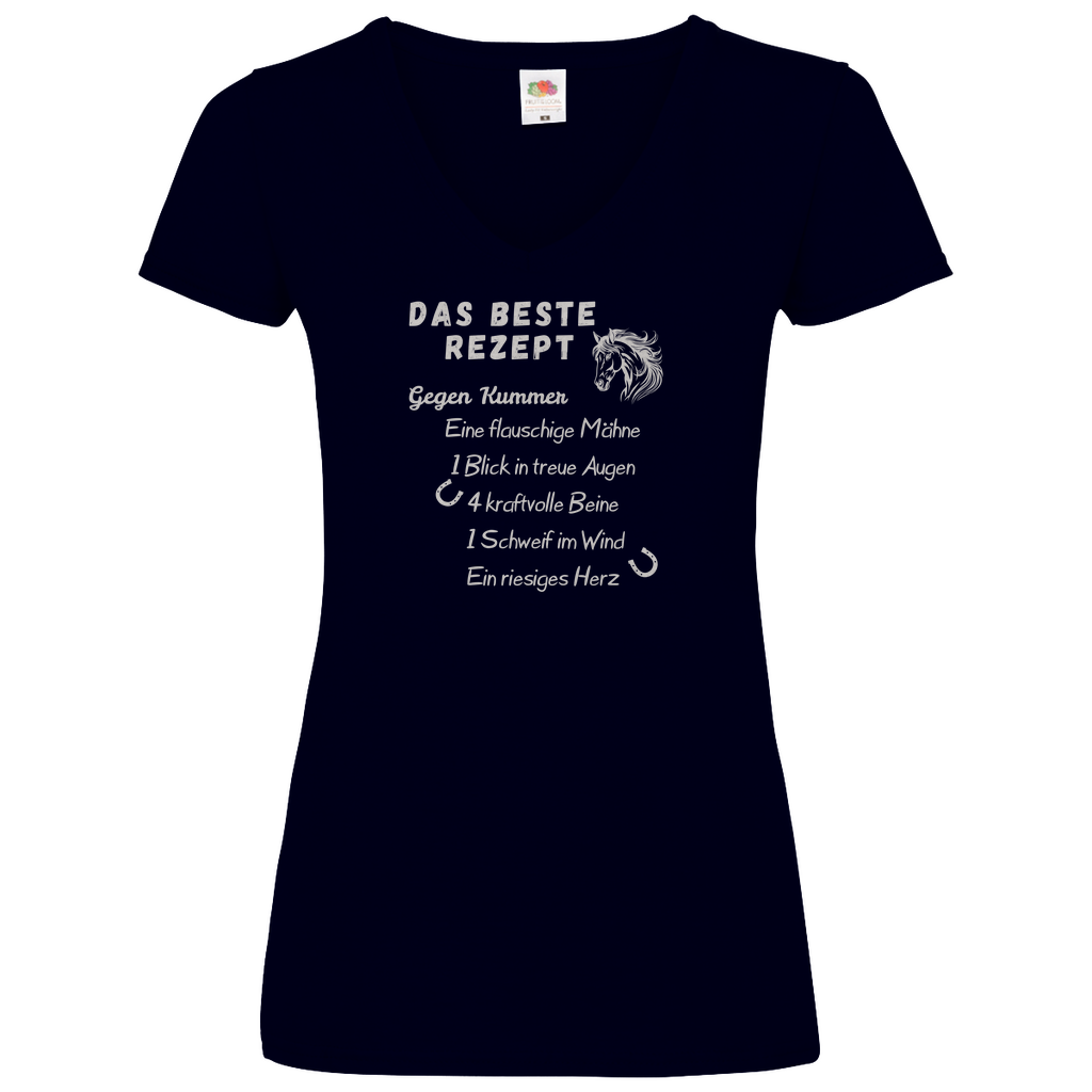 Rezept - V-Shirt für Damen