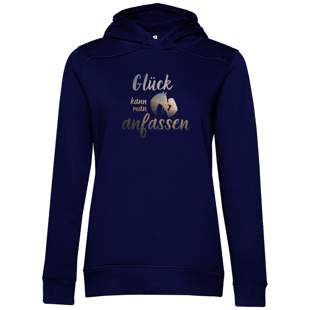Glück - Bio-Hoodie für Damen