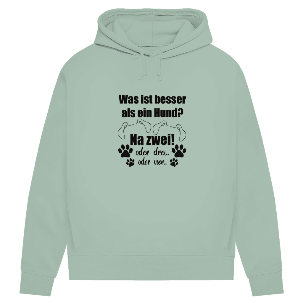 Je Mehr Desto Besser - Bio-Hoodie für Damen