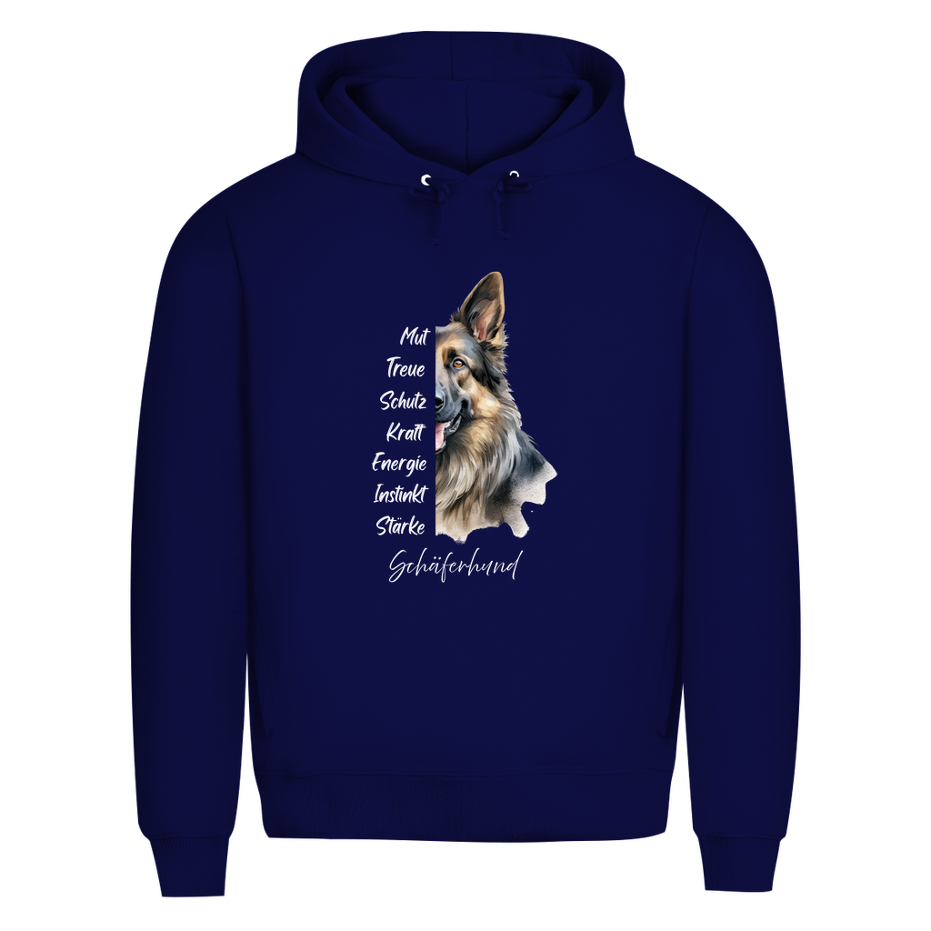 Schäferhund - Bio-Hoodie für Herren