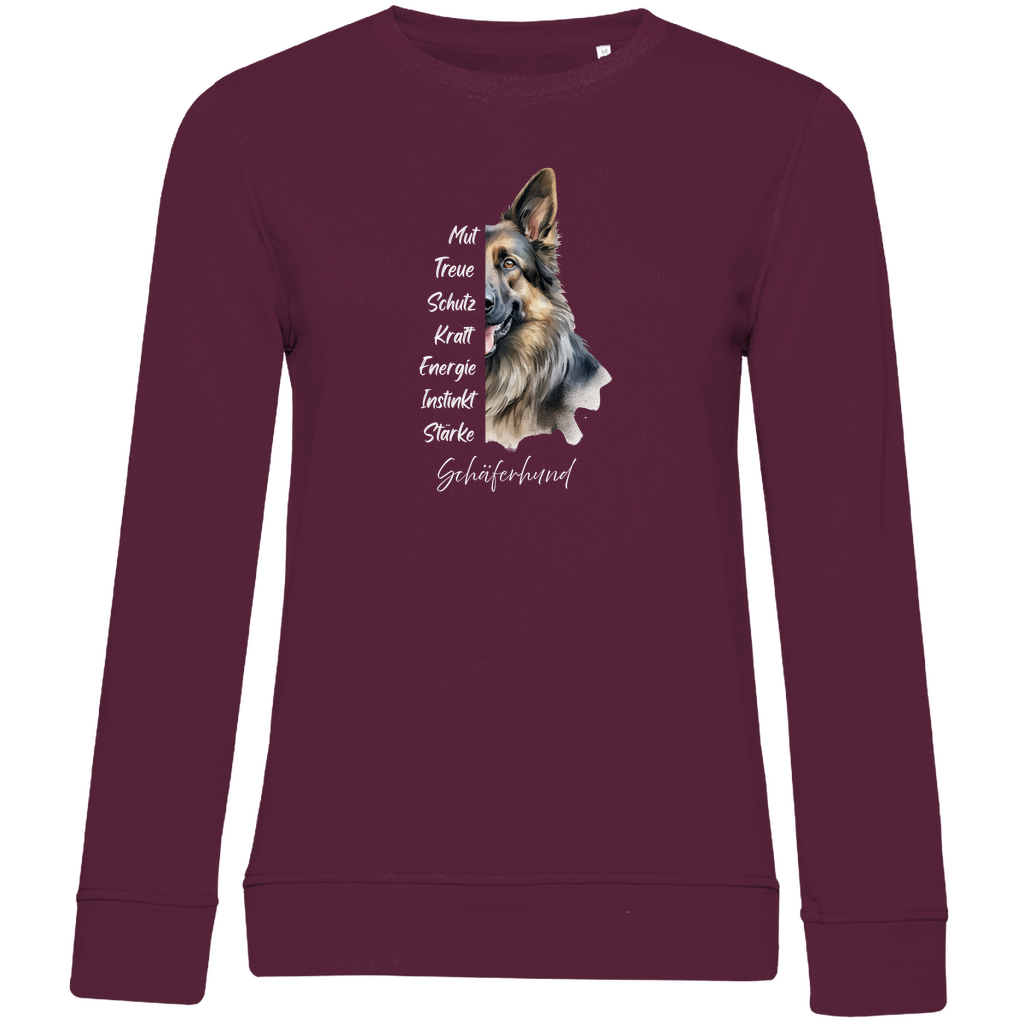 Schäferhund - Bio-Sweatshirt für Damen