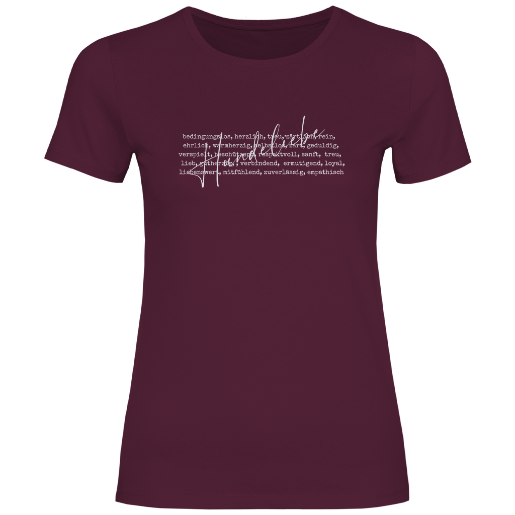 Hunde Liebe ist... - T-Shirt für Damen