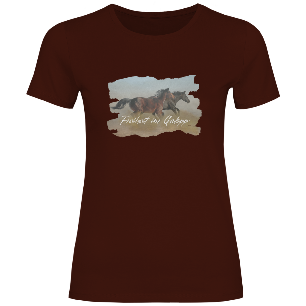 Freiheit im Galopp - T-Shirt für Damen