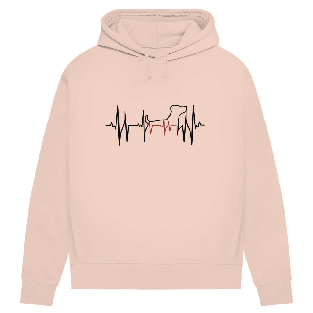 Lebenslinie- Bio-Hoodie für Damen