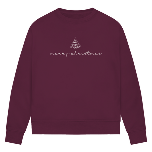 Weihnachten - Bio-Sweatshirt für Damen