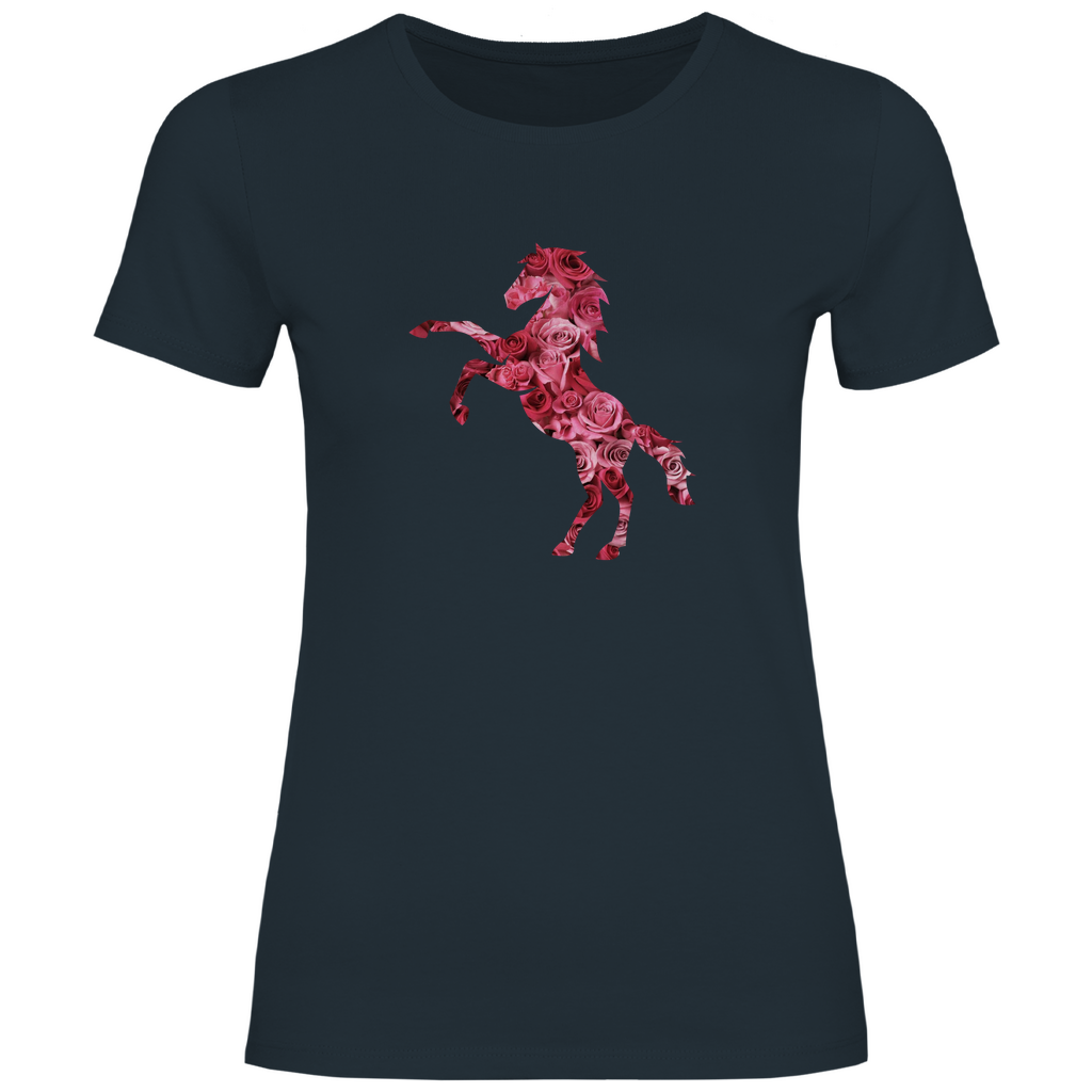 Rosen - T-Shirt für Damen