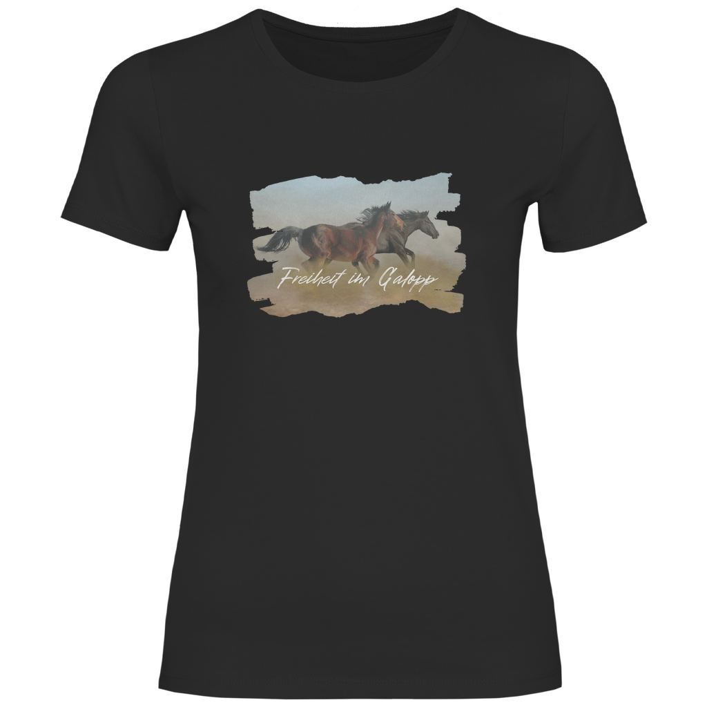 Freiheit im Galopp - T-Shirt für Damen