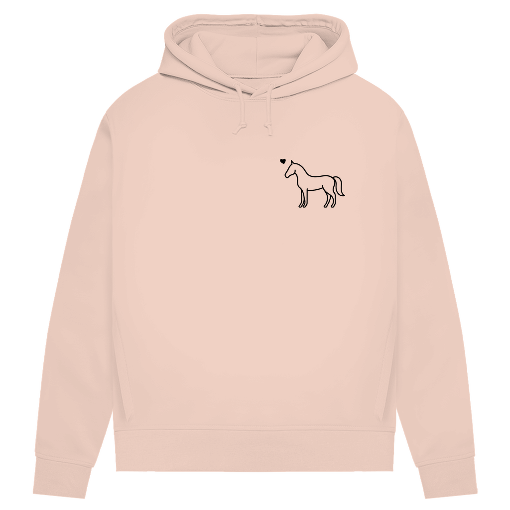 Eleganz mit Herz - Bio-Hoodie für Damen