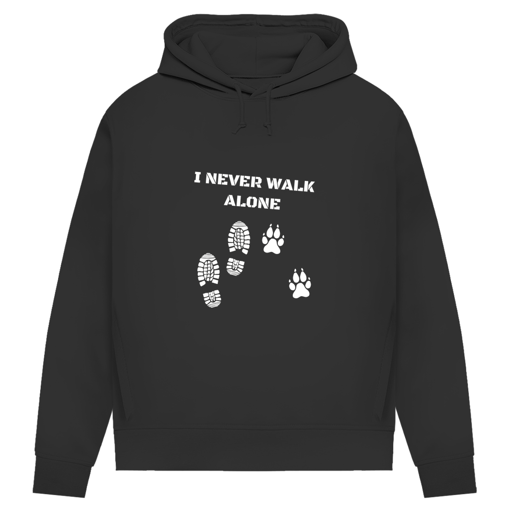 I Never Walk Alone - Bio-Hoodie für Damen