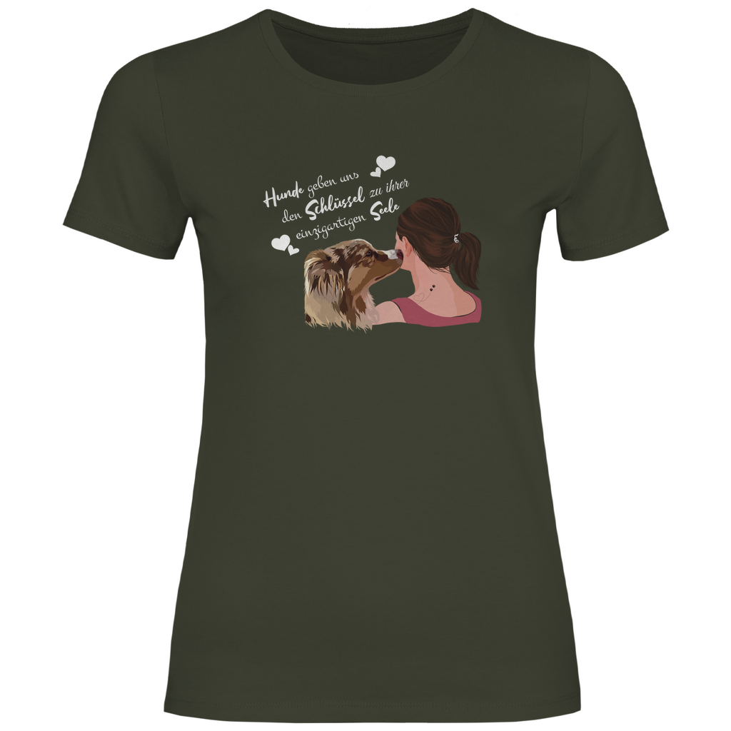 Schlüssel zur Seele - T-Shirt für Damen