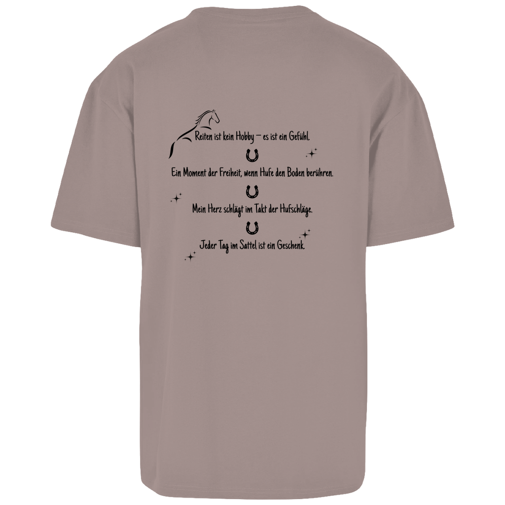 Reiten - Oversize T-Shirt-Unisex