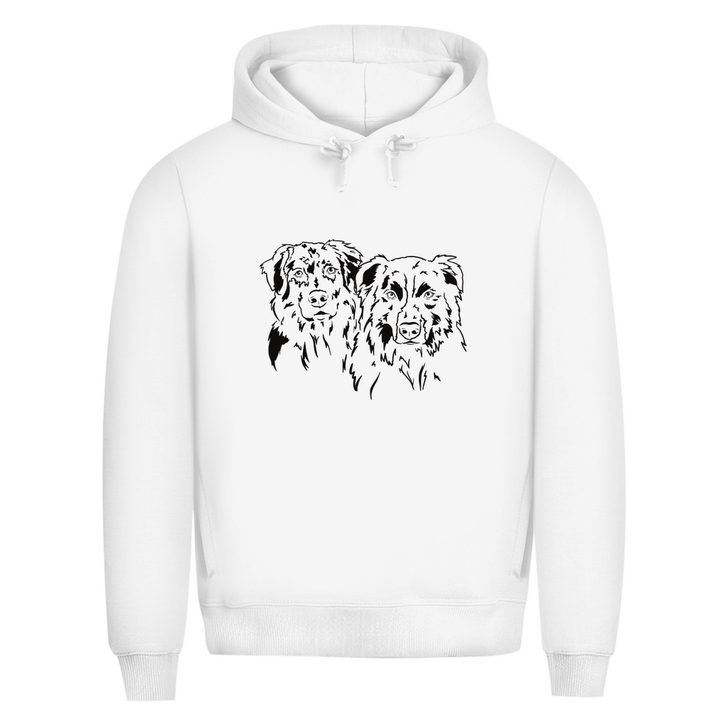 Aussie Love - Bio Hoodie für Herren